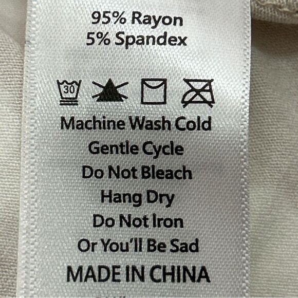 NWT LuLaRoe Serenity Maxi Dress Women’s Size Small Animal Print Cream Beige S/L - Picture 12 of 12